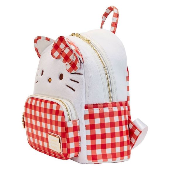 Loungefly - Sanrio Hello Kitty Gingham Cosplay Mini Backpack - Picture 3 of 6